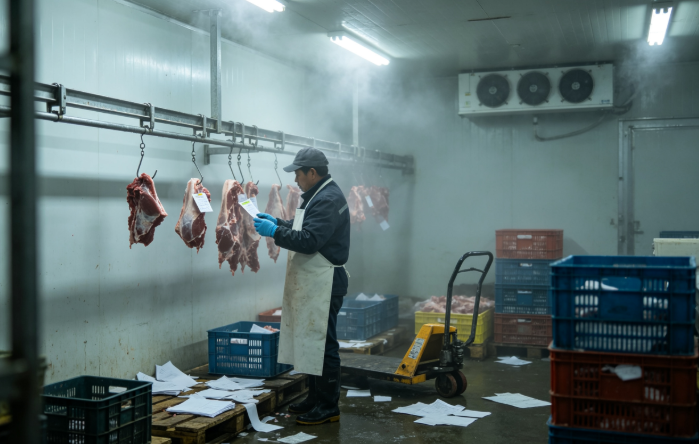 肉类冷库落地嵊泗县实例