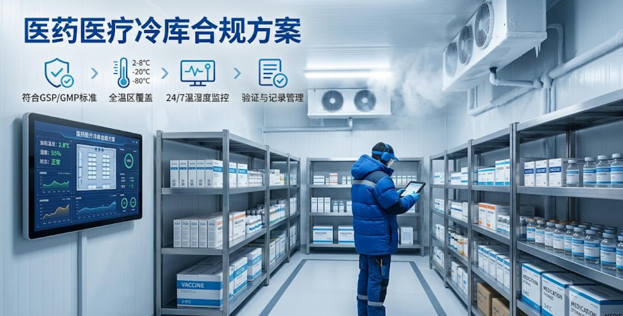 江北区医药医疗冷链合规方案实景图